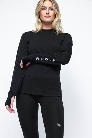 Nibbi Performance LS | Woolf Merino | 100% Merino wool base layers