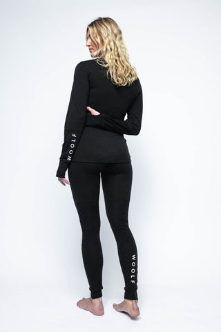 Nibbi Performance Pant | Woolf Merino | 100% Merino wool base layers