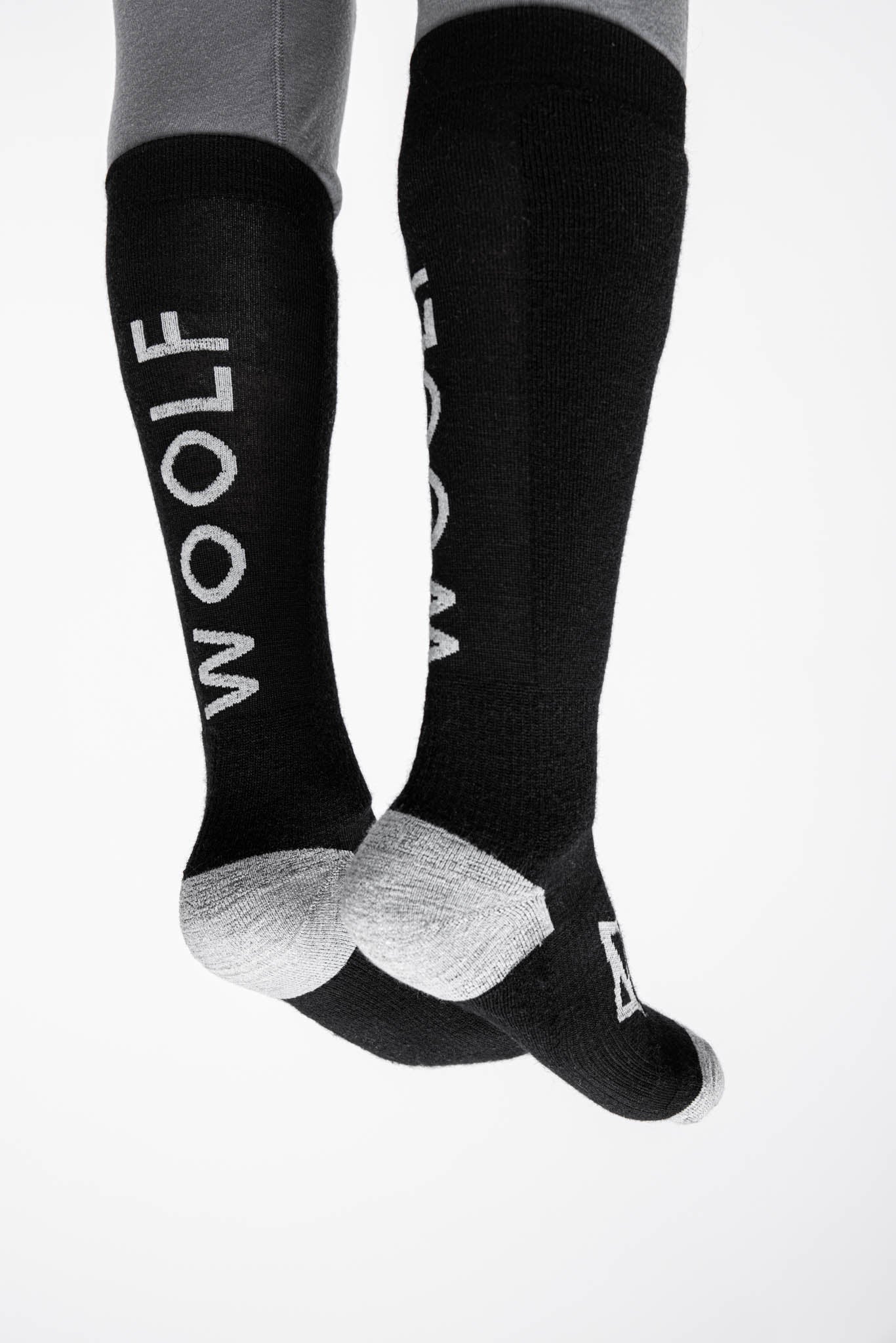 Ulsaak Tech Sock | Woolf Merino | 100% Merino wool base layers